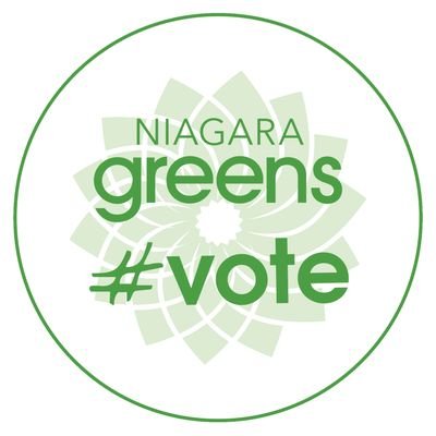Official Twitter account for Provincial and Federal Green Party Ridings in Niagara Region.