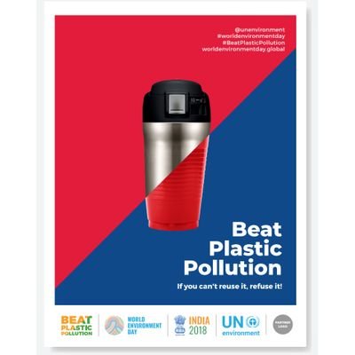 If you can't reuse it,refuse it #BeatPlasticPollution #WorldEnvironmentDay 2018
You can sign the pledge to clean seas here https://t.co/bYzIlyLiIo