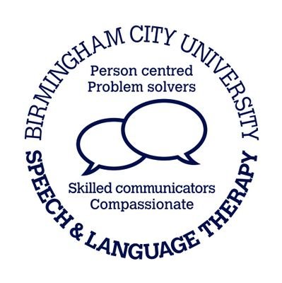 Updates from the Speech and Language Therapy (SLT) team at Birmingham City University. *100% student satisfaction (PTES, 2021)* #SLTatBCU #SLTRTP #mySLTday