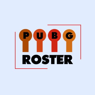 Follow for comp. PUBG roster changes and updates 

➡️ Use #PUBGROSTER to keep us up-to-date ⬅️