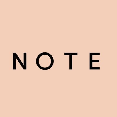 We are Note. We are a design studio from Sweden. To note something, to get noted: we are named after what we try to achieve. Instagram: @notedesignstudio