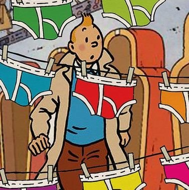 Fake Tintin covers and cool arts things from artists all over the world