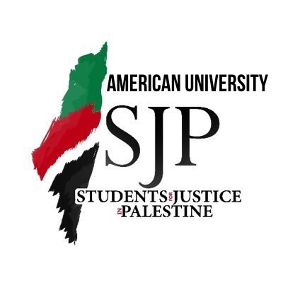 AU Chapter of Students for Justice in Palestine (SJP).