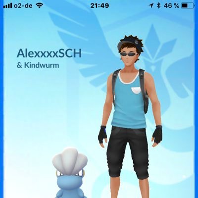 Pokémon GO Spieler # Level 40 # Team Mystic # Trainer Code 9881 2828 0071