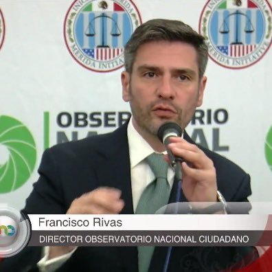 Director General de @ObsNalCiudadano @RNObservatorios trabajo para fortalecer Estado de Derecho en México a través de la Cultura de la Legalidad