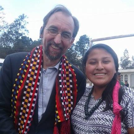 Parlamentaria de Niñez, Adolescencia y Juventud. 
Maya Kaqchikel