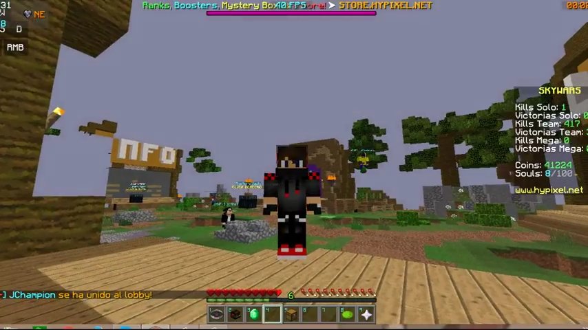 •15•
Pro pvp 8/10 - Win10/Android/Ios - Juego Maincra 1.12.2 uwu - Aprendiendo PHP - Builder 8/10