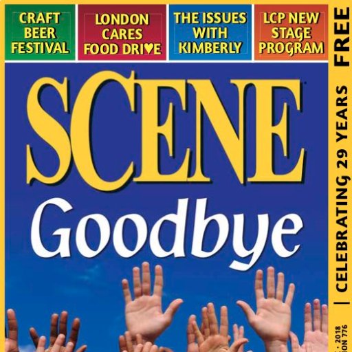 scenelondon's profile picture. Was London Ontario's print and online media, and featured complete listings and articles for pop culture, the arts and other local events.