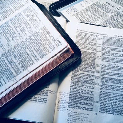 Reviewing and sharing 30+ years of scribbles in the margins of my Bibles...