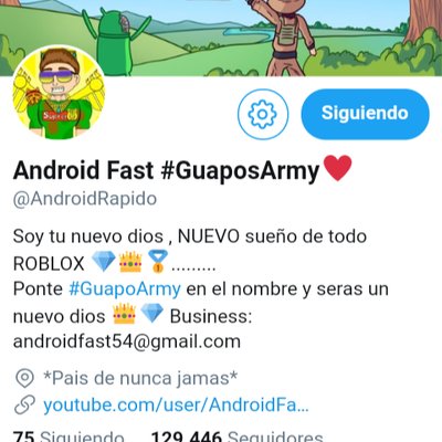 Eduar Suscriptor Android Fast Eduarga44806001 Twitter - android fast roblox