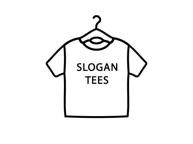 Slogan Printed Customisable T-Shirts
