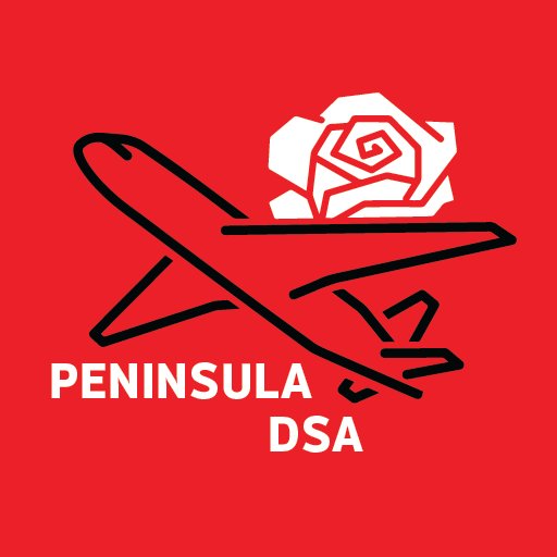 Peninsula chapter of @demsocialists, organizing in San Mateo County for racial/economic/gender/environmental justice. Get involved at the link below!