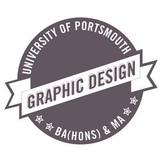 University of Portsmouth / 
BA(Hons) Graphic Design / 
Instagram = portsmouthgraphicdesign
