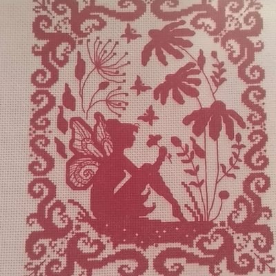 I,m a cross stitcher and love it you never see me without thinking or doing cross stitch 😎 #crossstitcher #crossstitch #addictive #needlecraft #love #creative