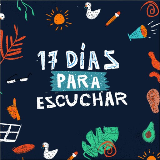 17 días para escuchar, 17 propuestas que lo cambian todo. 
Votar por propuestas, no por personas