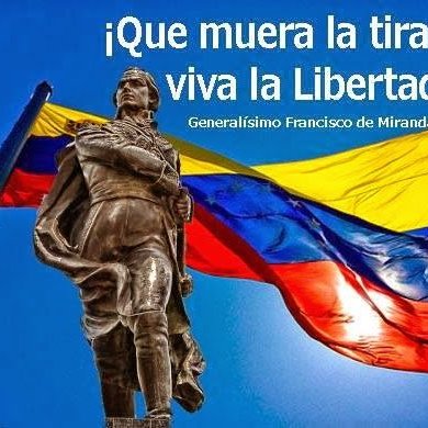 soy un fiel opositor al regimen viva venezuela libre hasta que caiga la tirania