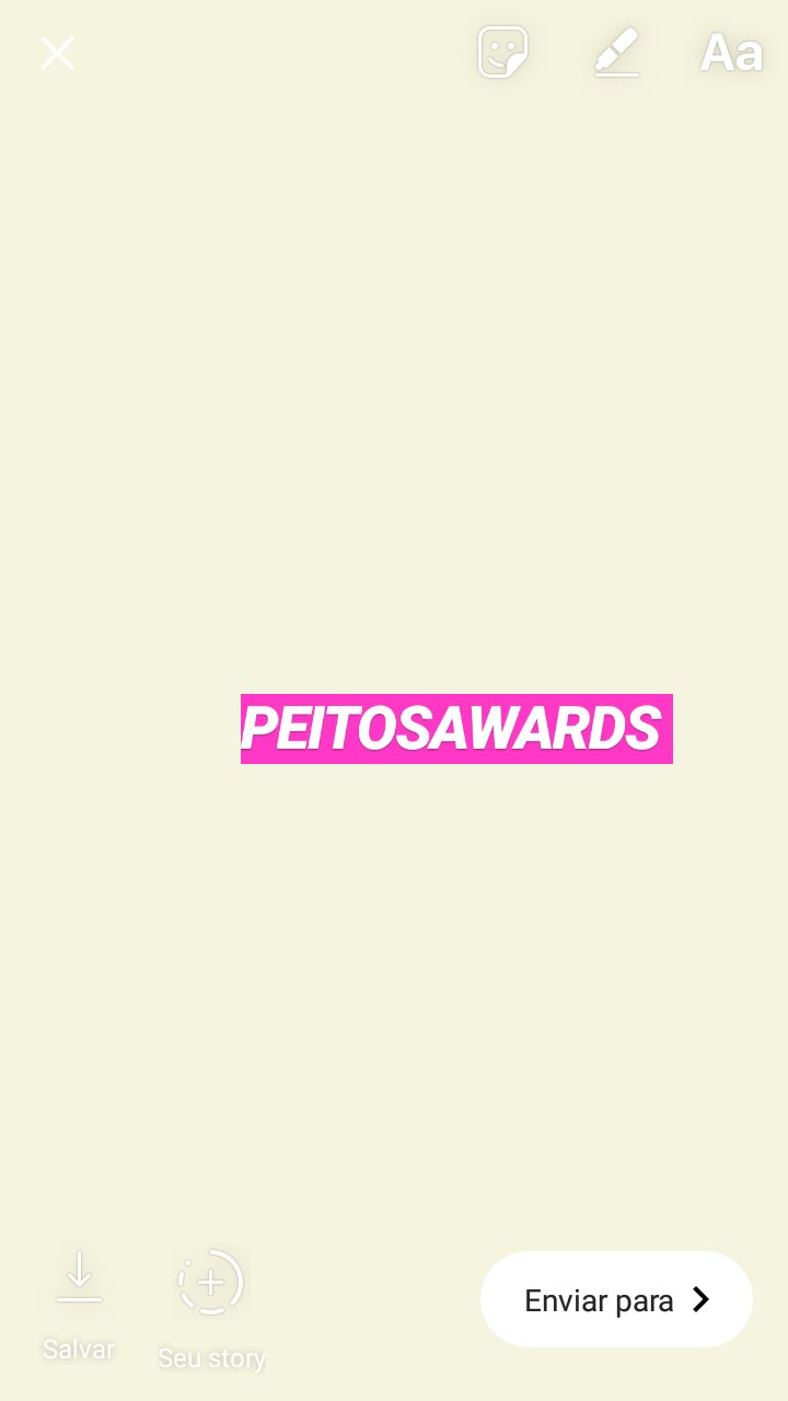 PEITOSAWARDSS's profile picture. 