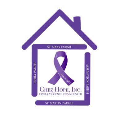 ChezHopeInc's profile picture. Chez Hope is a nonprofit Family Violence Crisis Center serving Iberia, St. Martin, St. Mary and Assumption Parishes, Louisiana