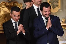 Conte Premier, Salvini agli Interni, Di Maio al Lavoro, Toninelli alle infrastrutture. Rialzati Italia!
