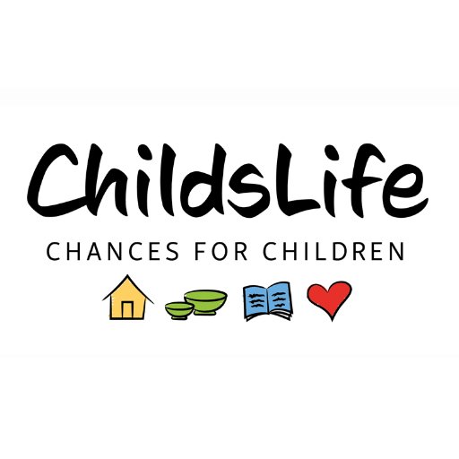 English Twitter page for the non-profit organisation ChildsLife. goal: to give children a chance, all over the world.