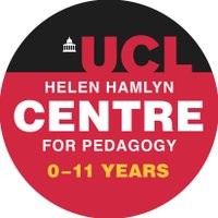 Helen Hamlyn Centre for Pedagogy (0-11 years)(@HHCP_UCL) 's Twitter Profile Photo