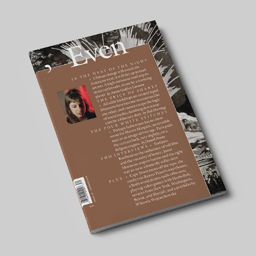 A magazine for a bigger art world, publishing long form criticism & in-depth interviews 3 times a year. #EvenMore presents the best in current exhibitions.