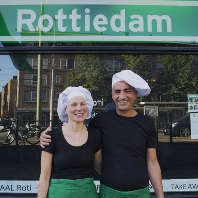 #Rottiedam 😃 De lekkerste en gezondste #roti van #Rotterdam!
