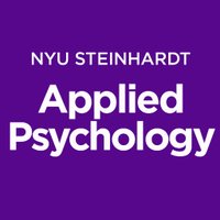 NYU Steinhardt Applied Psychology(@NYUAppliedPsych) 's Twitter Profile Photo