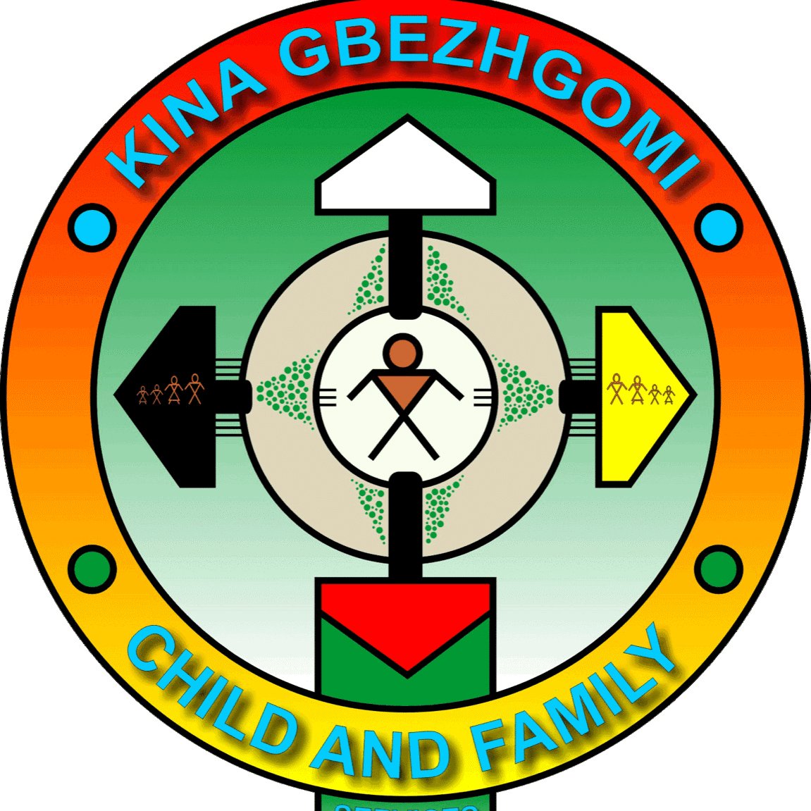 Kina Gbezhgomi Child and Family Services - serving seven First Nations within the Districts of Sudbury/Manitoulin Island.