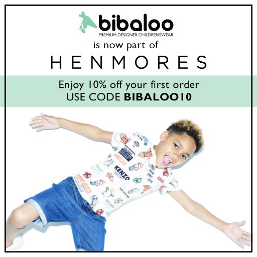 bibaloo is now part of @Henmores. Unique Luxury Brands for your little people from Newborn to 12 Years. #ilovebibaloo #kidsfashion