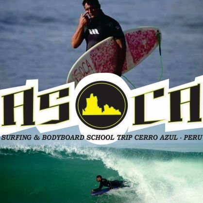 Instructor y Juez Profesional Surfing. Calificado, Acreditado y Certificado Fenta e Isa.
Escuela de Surf y Bodyboard. Lecciones Tours Rutas Guiadas.