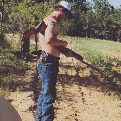 Dont tread on me!Bellow the mason dixon! Gotta shotgun, rifle, and a 4-wheel drive and a country boy can survive!ROLL TIDE! YEE YEE!