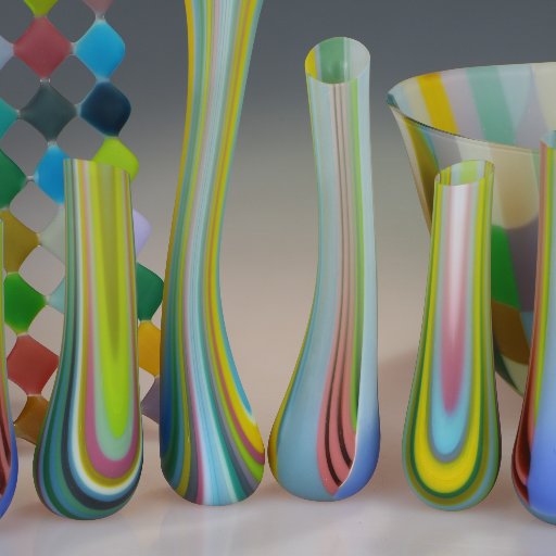 A kiln-formed glass artist, who loves colour, shape and shadows