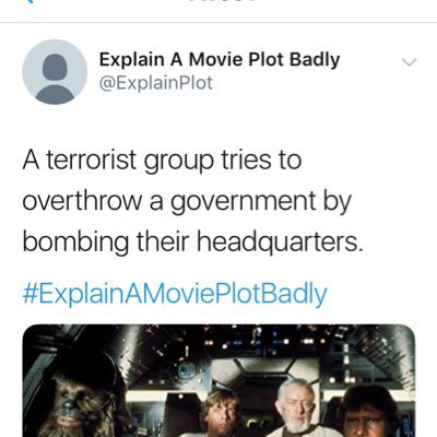 Explain A Movie Plot Badly