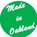 Made in Oakland (@madeinoakland) Twitter profile photo