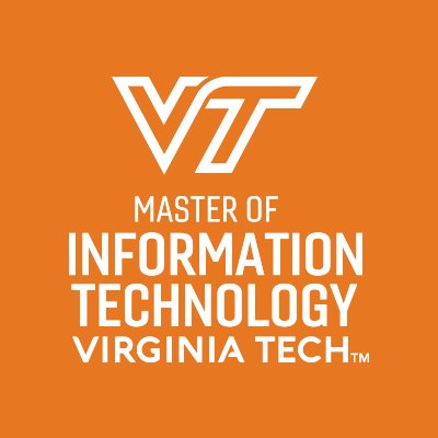 VT_MIT's profile picture. Virginia Tech's Master of Information Technology is a fully online graduate degree program // Ranked #3 U.S. News & World Report // #VTMIT
