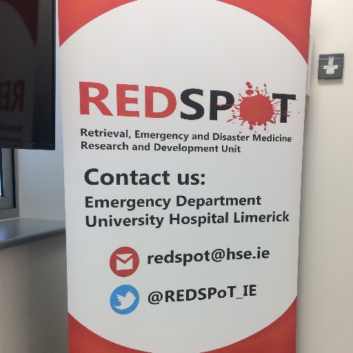 Retrieval, Emergency & Disaster Medicine Research and Development (REDSPoT) @ULHospitals, Ireland. Opinions our own. *A/C Temporarily managed by @CumminsNM