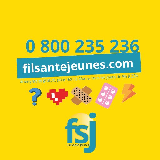 Un site santé, des forums, des ch@ts,1 boite à questions, le 0 800 235 236 pour les jeunes de 12 à 25 ans, animés par des psychologues, des médecins... 7j/7.