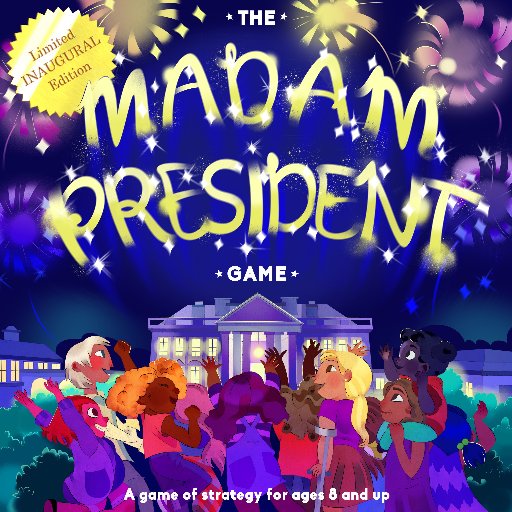 The Madam President Game teaches girls about skills & experiences needed to become the President of the USA. Visit https://t.co/dBYyd0UQN5 for more info!