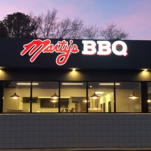 martysbbqwilson's profile picture. Marty's BBQ specializing in Eastern North Carolina BBQ cuisine. Traditional Eastern NC bbq pork & chicken. Take out and eat in options available.