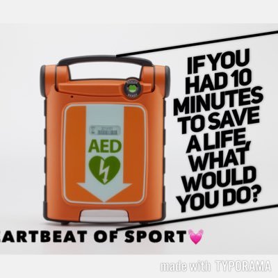 UK charity raising awareness of sudden cardiac arrest. CPR trainer, ECG screener, AED provider. insta @heartbeatofsport https://t.co/tfqZ8Bdryg