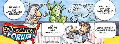 lifelong Democrat concerned about what the conservatives have done to our country. My talk show Conversation Forum was about bringing people together to talk.