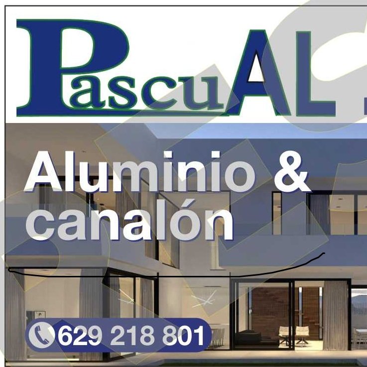 PASCUAL ALUMINIO & CANALÓN
Dirección:
C/ Parada de coches Nº 24, Apdo 99 C.P. 30816 La Hoya Lorca. Murcia, 
Tlf: 629 21 88 01
Email: info@pascualaluminio.com