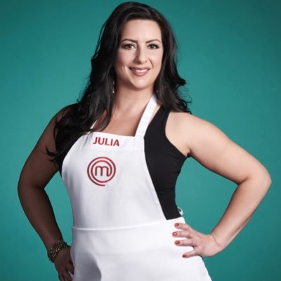 Masterchef 9-Top 7~ Celebrity Chef-Former Professional Wrestler-Former Exec Pastry Chef Giglios Chicago. Founder and CEO Juju’s Chicago Style Cheesecake