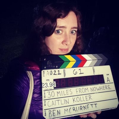 Horror filmmaker-
#30MilesFromNowhere
A girl who uses a machete to cut through red tape, with fingernails that shine like justice. she/her