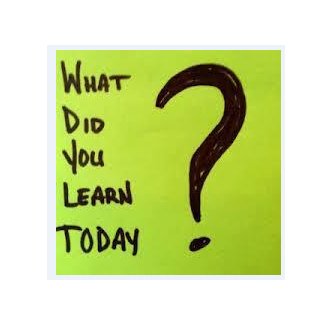 Official Account of What Did You Learn Today.
