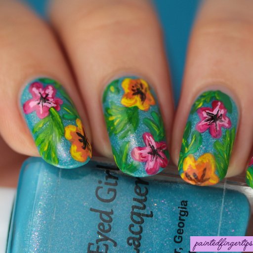 My love for nail art spurred me to start a blog. It's fun, colourful and beautiful!