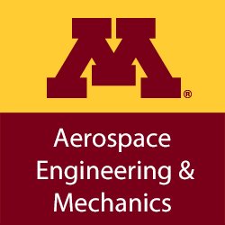 The official Twitter page of the Aerospace Engineering & Mechanics Department at the University of Minnesota-Twin Cities