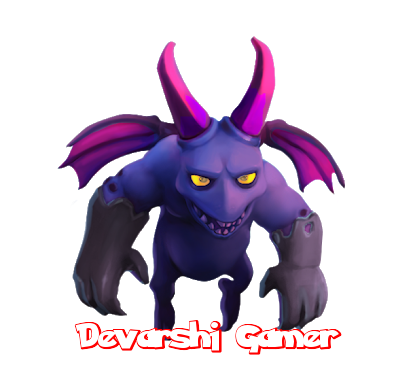 devarshigamer3's profile picture. I am a big fan of #clashofclan .My favourite troop is #wizards #valkyrie #gaints.
My mobile number +917743899833