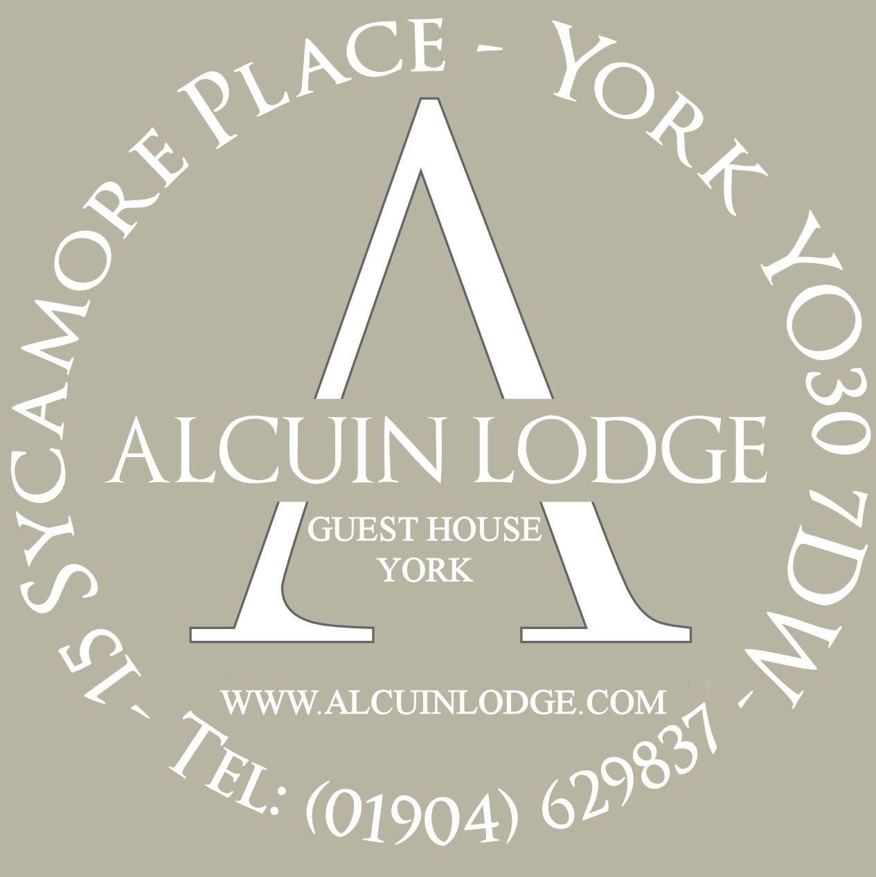 Alcuin Lodge Guest House Accommodation York.  
Listed in Top 25 UK B&Bs (TripAdvisor) 